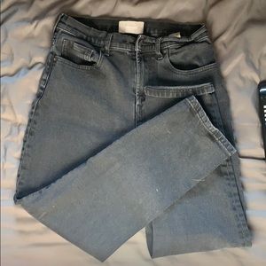 Everlane high waist straight jeans